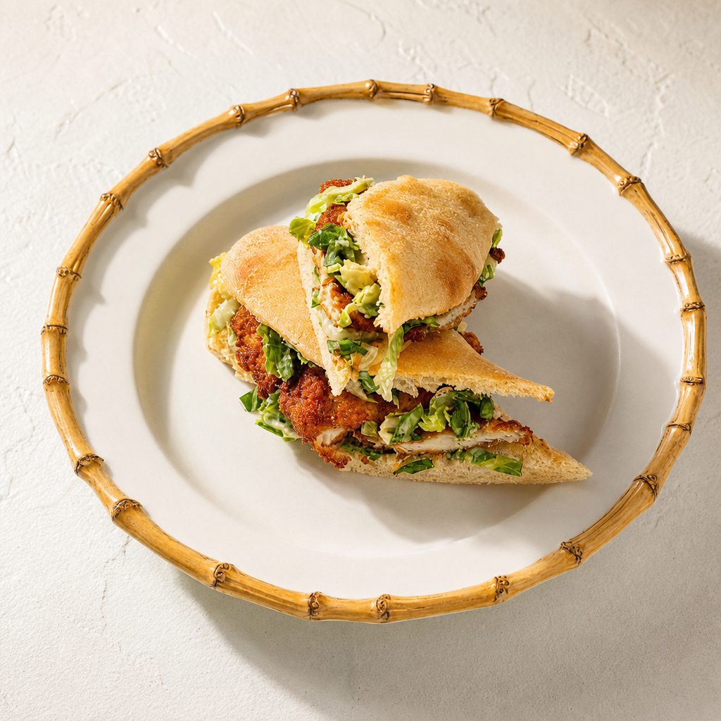 Single Chicken Caesar Sandwich.