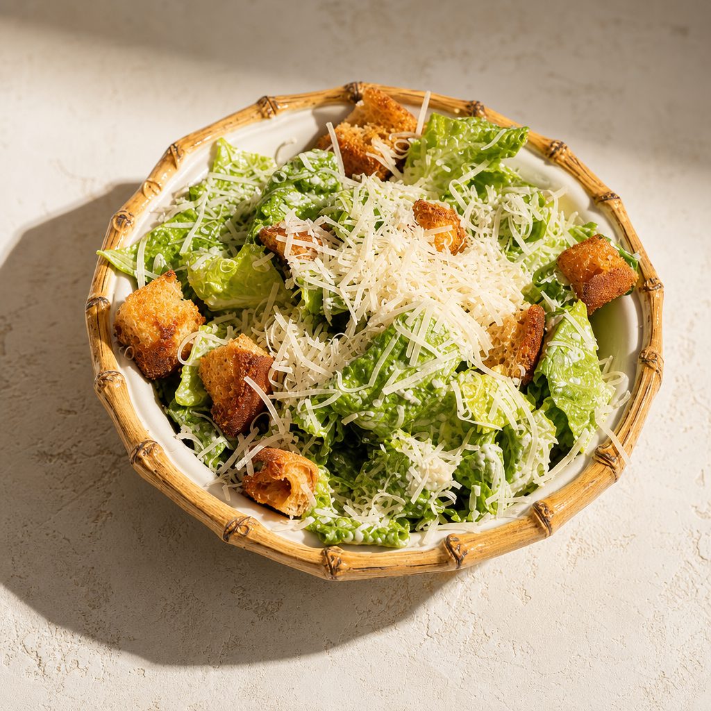 Full Caesar Salad.