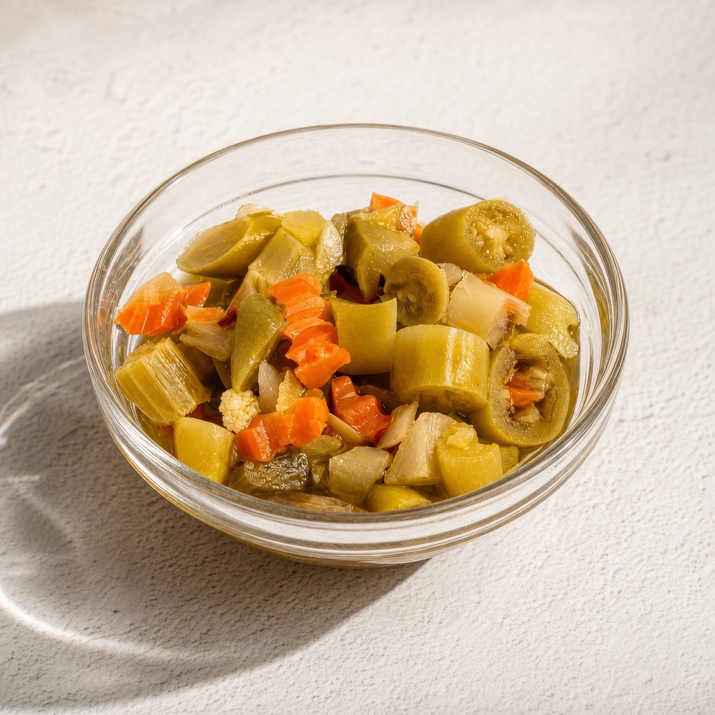 Hot Peppers (Giardiniera).