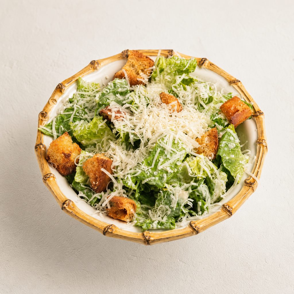 Half Caesar Salad.